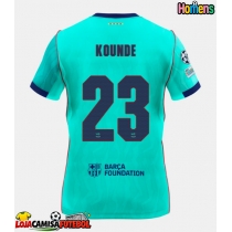 Camisa de Futebol Barcelona Jules Kounde #23 Equipamento Alternativo 2026-27 Manga Curta